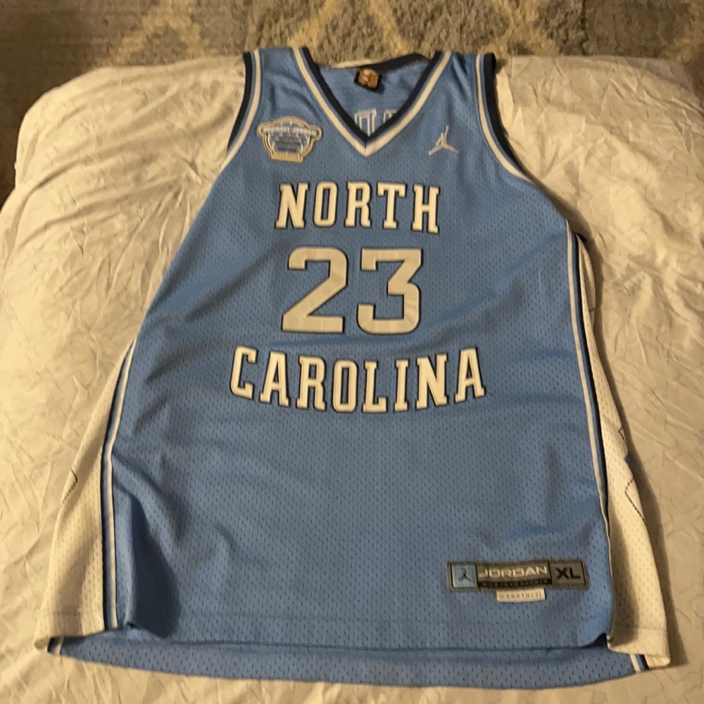 Jordan college jersey North Carolina #23